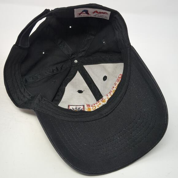 Desert Edge Challenge Strapback Baseball Cap Black One Size AMC Deluxe Headwear - Picture 8 of 10